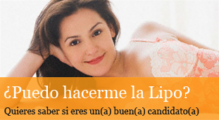 candidata a una liposuccion
